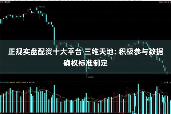 正规实盘配资十大平台 三维天地: 积极参与数据确权标准制定